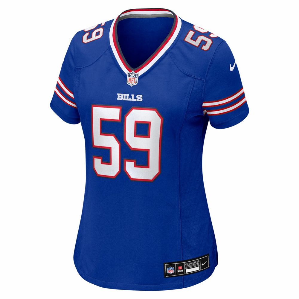 Shaq Lawson Buffalo Bills Women's Team Game Jersey Royal | Nike for Sale