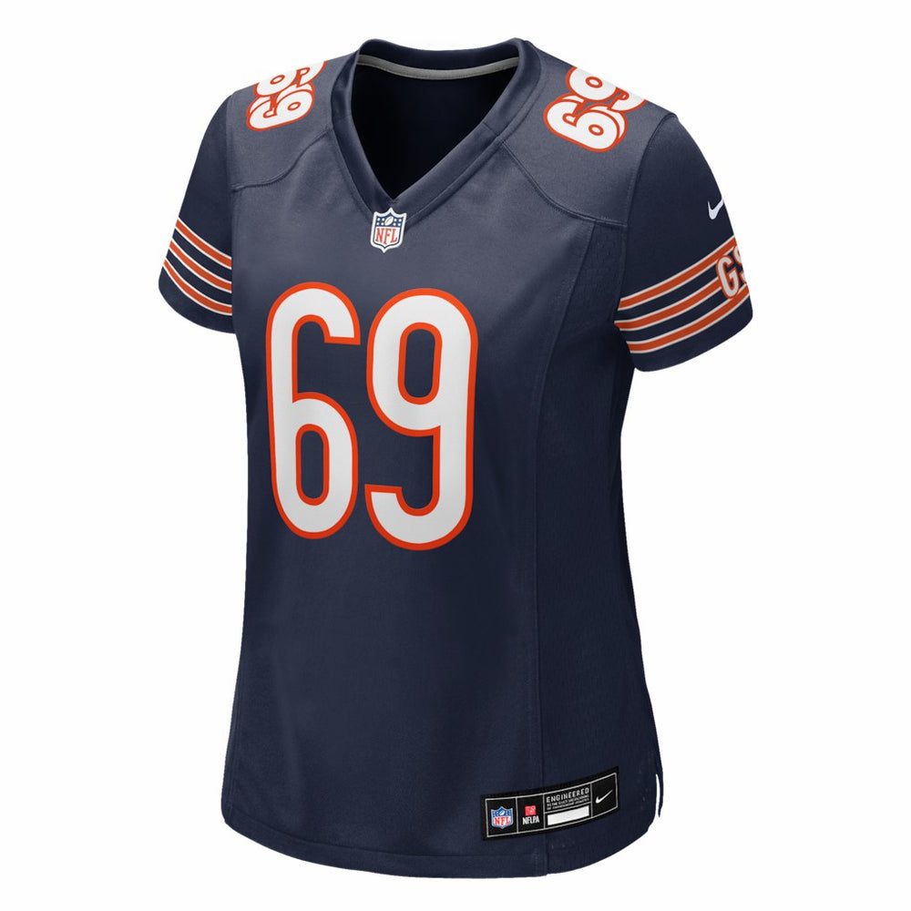 Jeremiah Martin Chicago Bears Women's Team Game Jersey Navy | Nike for Sale