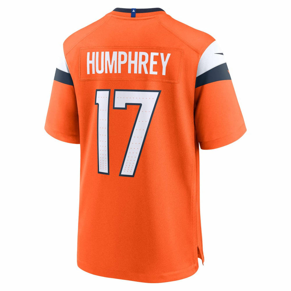 Lil'Jordan Humphrey Denver Broncos Team Game Jersey Orange | Nike for Sale