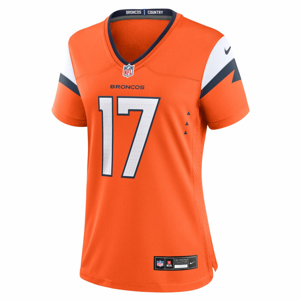 Lil'Jordan Humphrey Denver Broncos Women's Team Game Jersey Orange | Nike for Sale