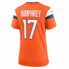 Lil'Jordan Humphrey Denver Broncos Women's Team Game Jersey Orange | Nike for Sale