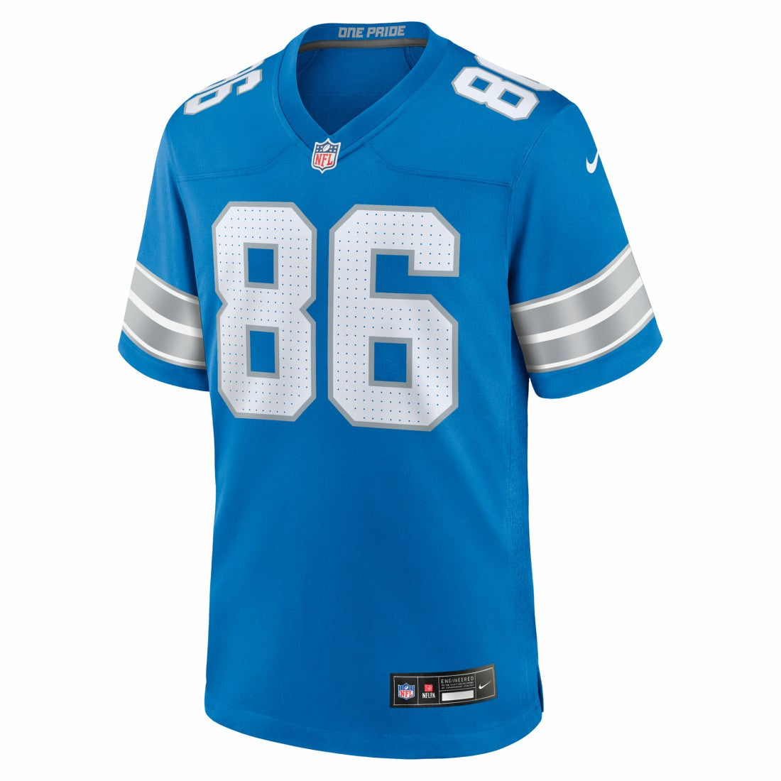 Anthony Firkser Detroit Lions Team Game Jersey Blue | Nike for Sale