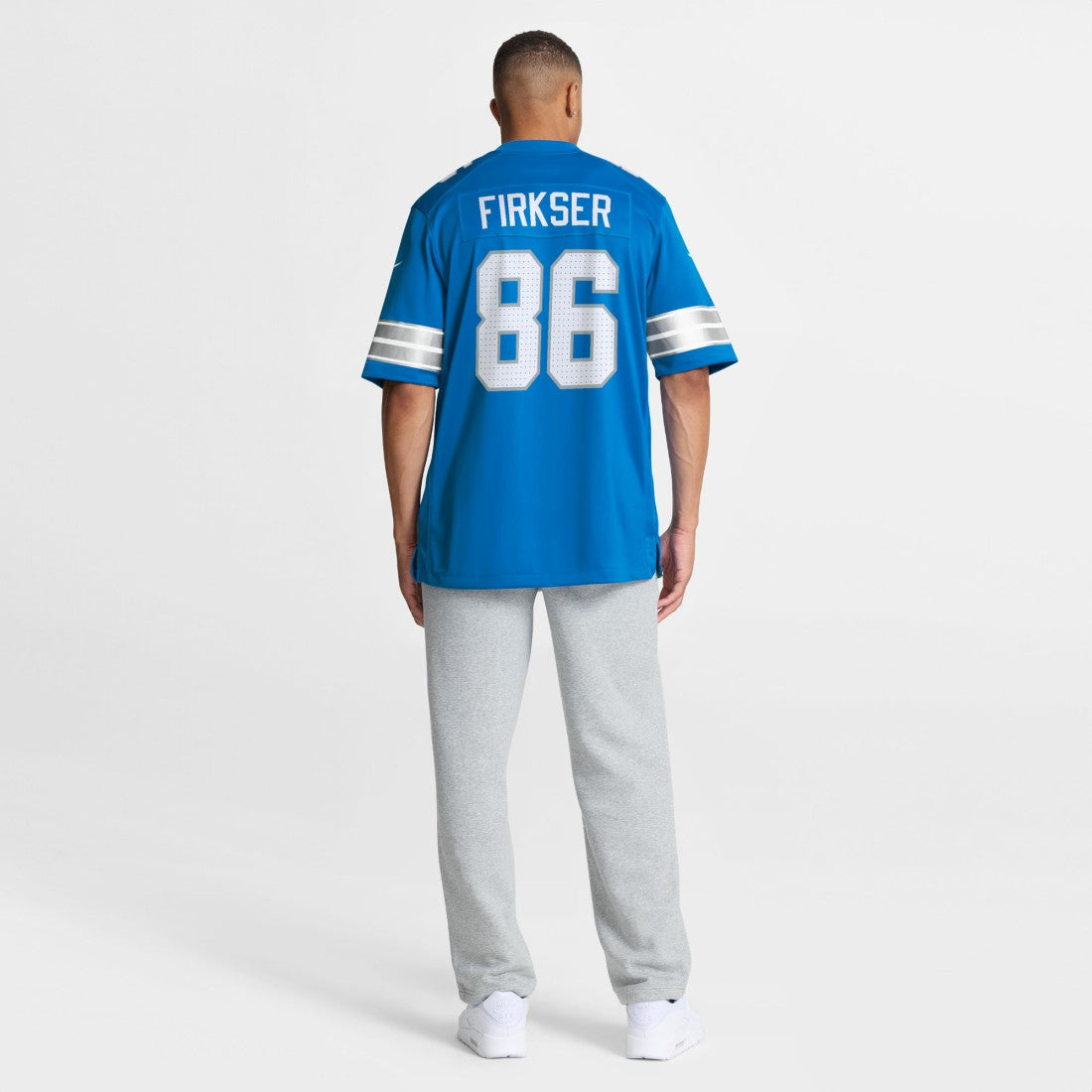 Anthony Firkser Detroit Lions Team Game Jersey Blue | Nike for Sale