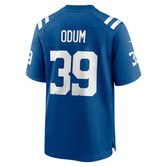George Odum Indianapolis Colts Team Game Jersey Royal | Nike for Sale