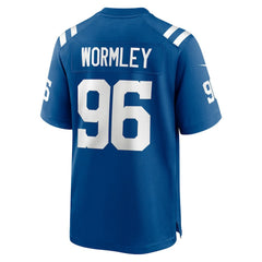 Chris Wormley Indianapolis Colts Team Game Jersey Royal | Nike for Sale