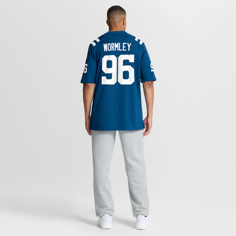 Chris Wormley Indianapolis Colts Team Game Jersey Royal | Nike for Sale
