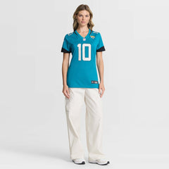 Carter Bradley Jacksonville Jaguars Women's Team Game Jersey Teal | Nike for Sale