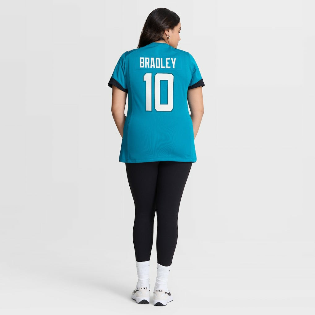 Carter Bradley Jacksonville Jaguars Women's Team Game Jersey Teal | Nike for Sale
