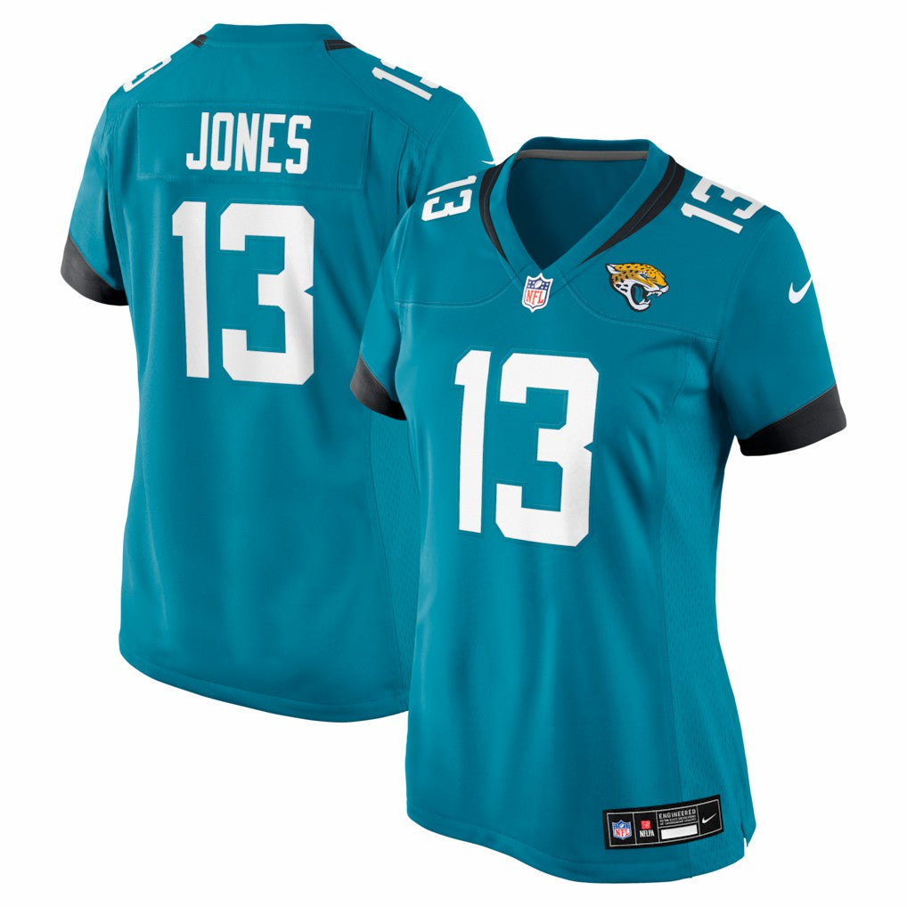 Tim Jones Jacksonville Jaguars Women's Team Game Jersey Teal | Nike for Sale