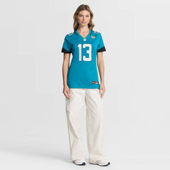 Tim Jones Jacksonville Jaguars Women's Team Game Jersey Teal | Nike for Sale