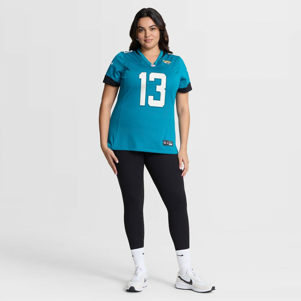 Tim Jones Jacksonville Jaguars Women's Team Game Jersey Teal | Nike for Sale