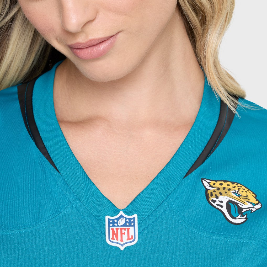Tim Jones Jacksonville Jaguars Women's Team Game Jersey Teal | Nike for Sale