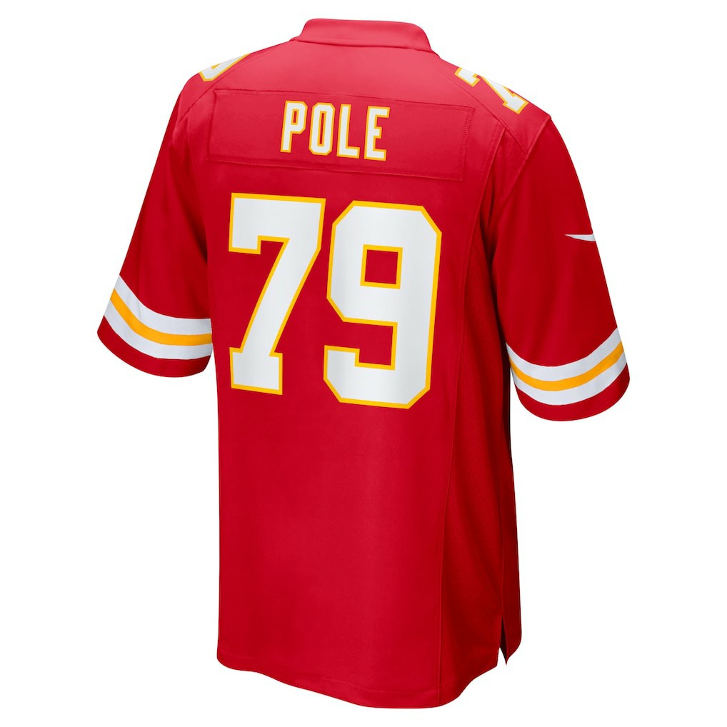 Esa Pole Kansas City Chiefs Team Game Jersey Red | Nike for Sale