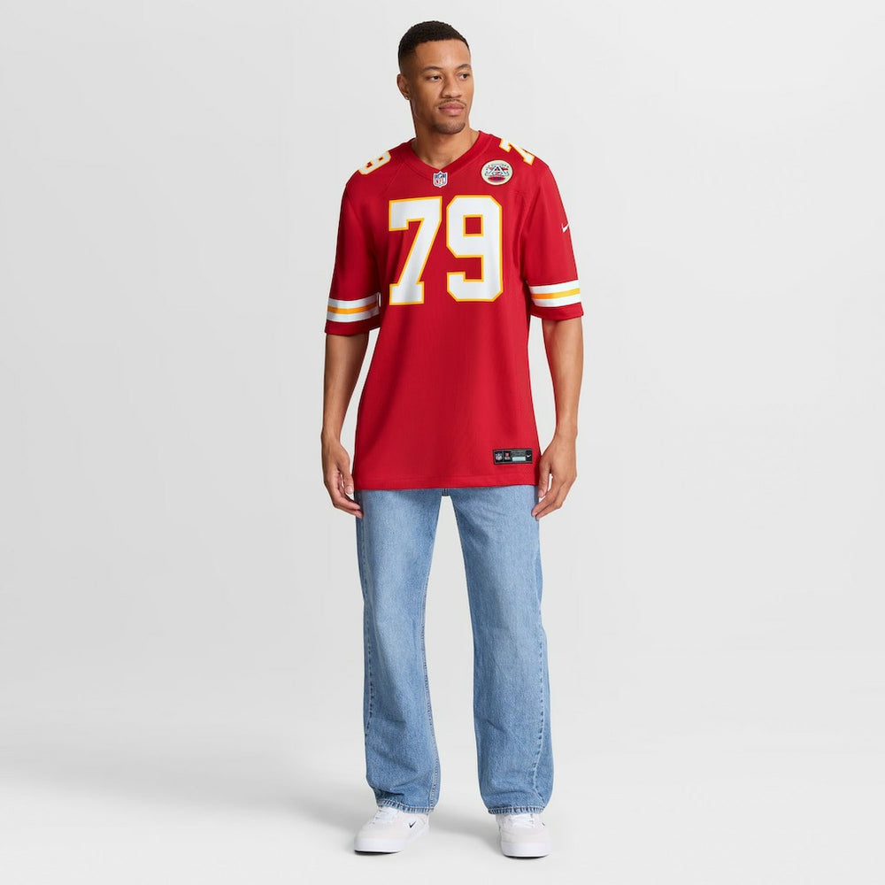 Esa Pole Kansas City Chiefs Team Game Jersey Red | Nike for Sale