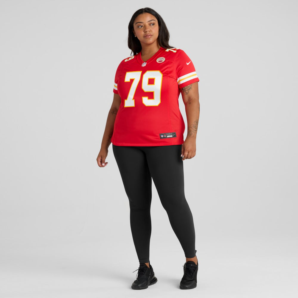 Esa Pole Kansas City Chiefs Women's Team Game Jersey Red | Nike for Sale