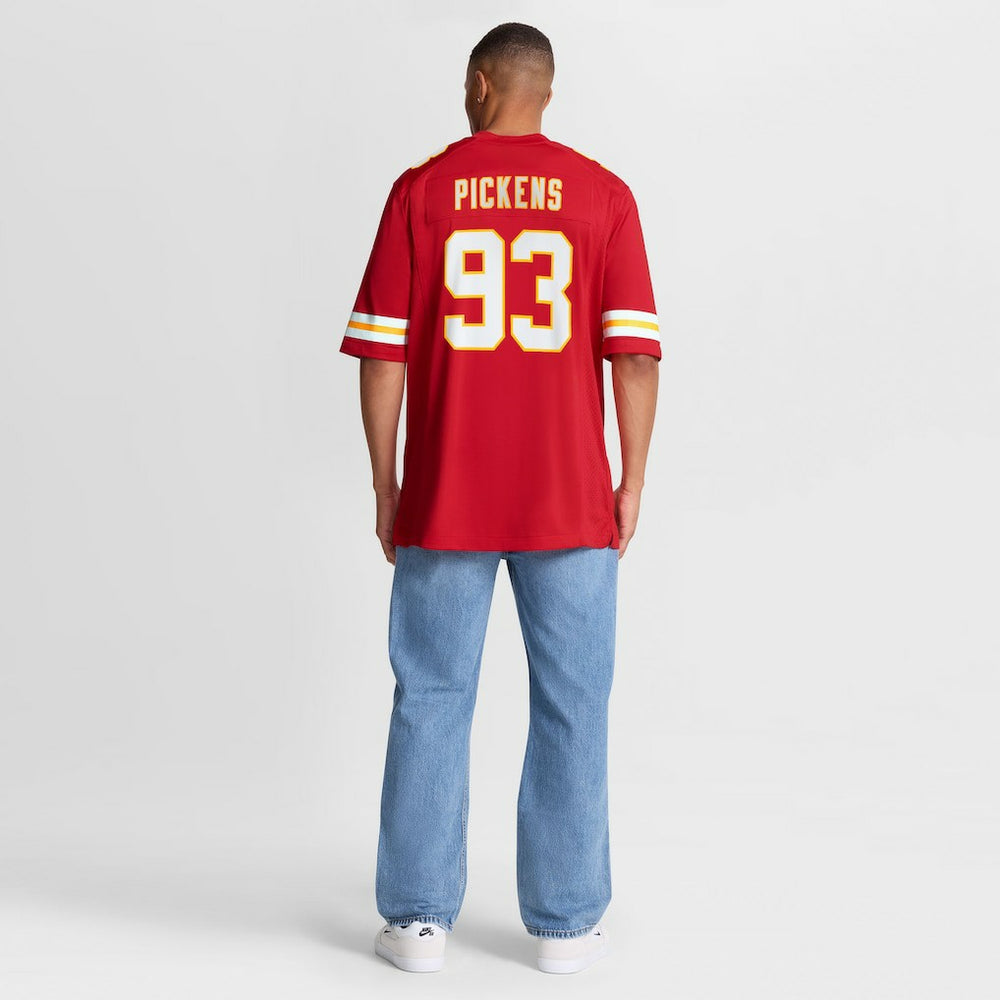Zacch Pickens Kansas City Chiefs Team Game Jersey Red | Nike for Sale