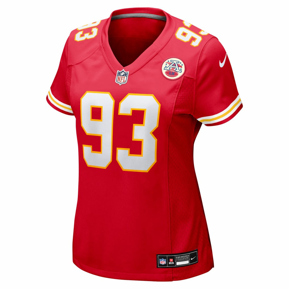 Zacch Pickens Kansas City Chiefs Women's Team Game Jersey Red | Nike for Sale