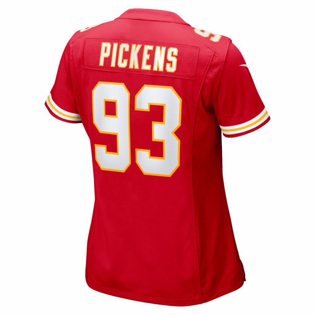 Zacch Pickens Kansas City Chiefs Women's Team Game Jersey Red | Nike for Sale