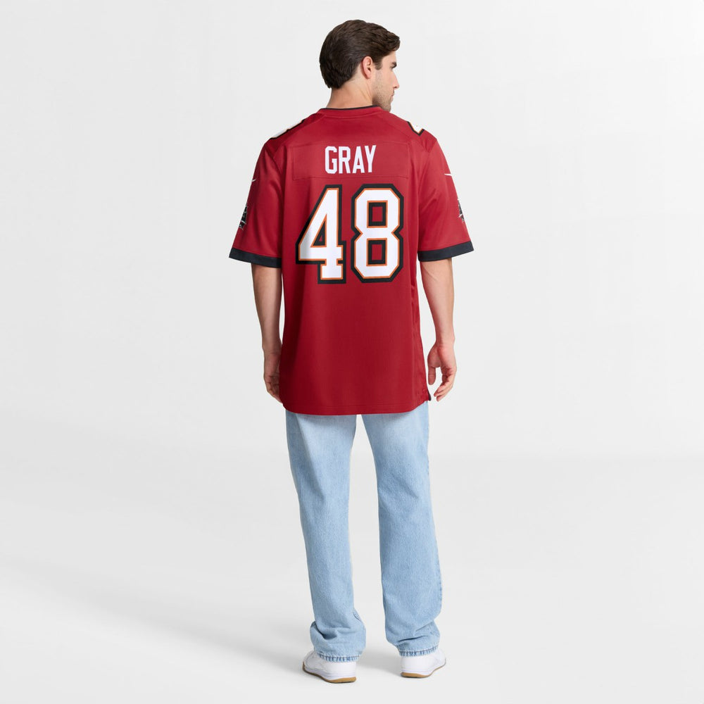 JT Gray Tampa Bay Buccaneers Team Game Jersey Red | Nike for Sale