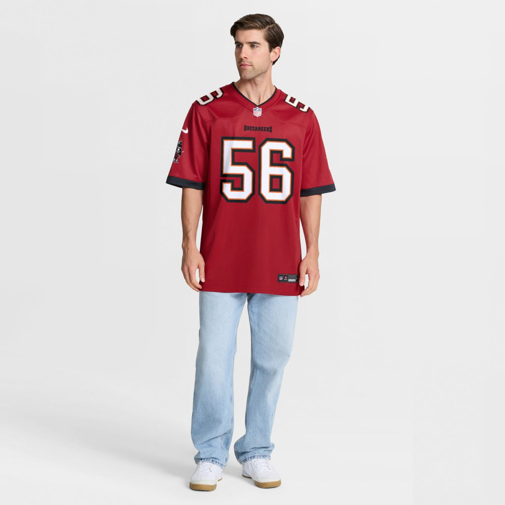 Benton Whitley Tampa Bay Buccaneers Team Game Jersey Red | Nike for Sale