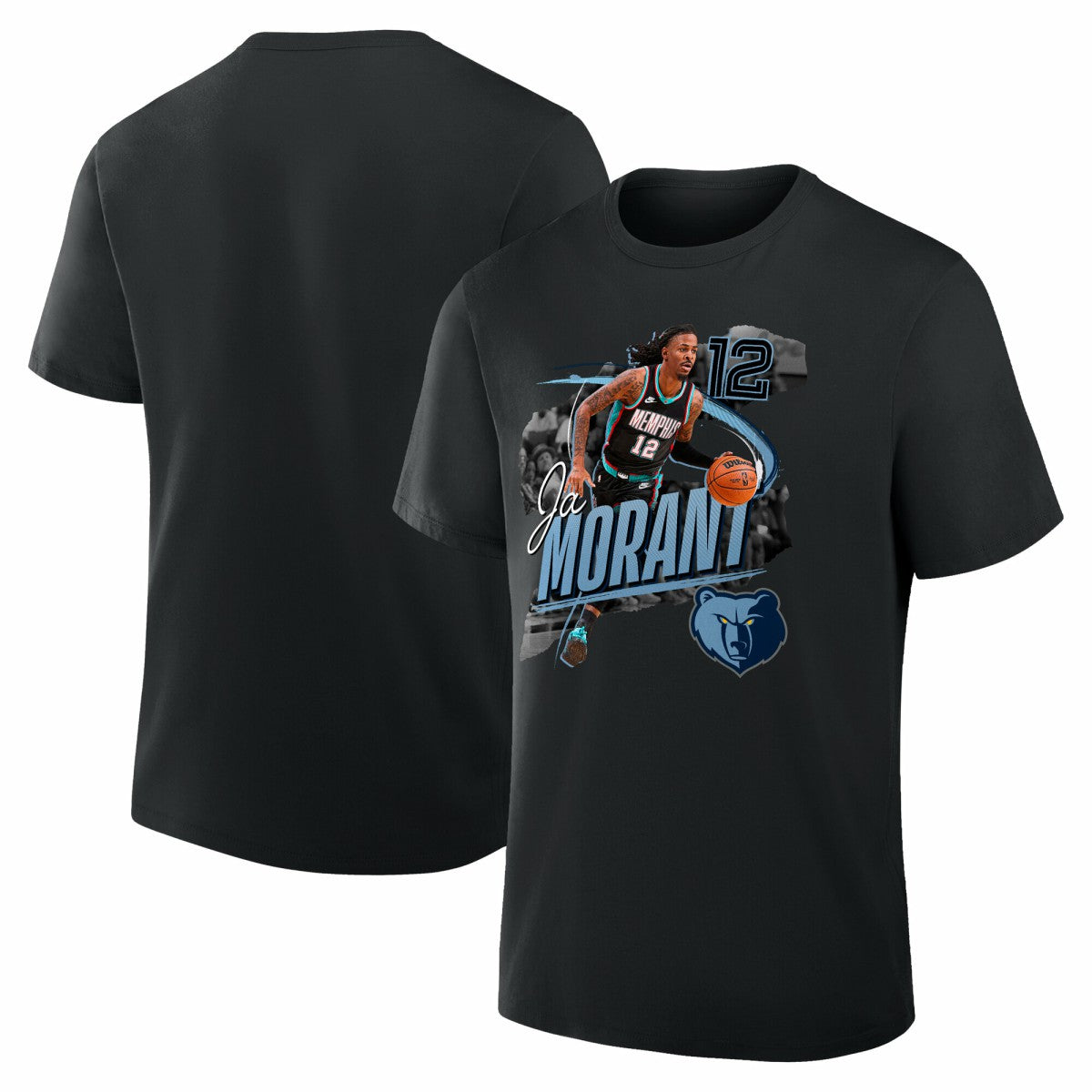 Ja Morant Memphis Grizzlies Start of Season T-Shirt Black - NBA