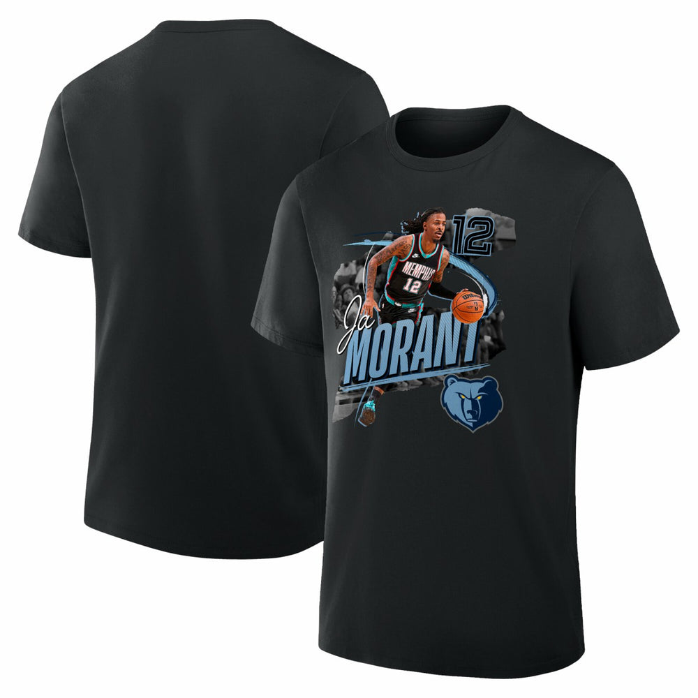 Ja Morant Memphis Grizzlies Start of Season T-Shirt Black - NBA