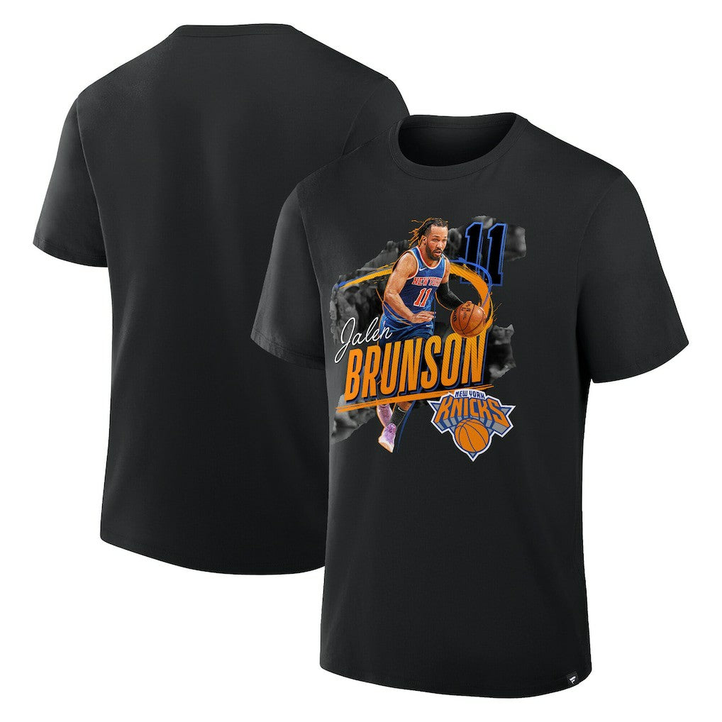 Jalen Brunson New York Knicks Start of Season T-Shirt Black - NBA