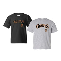 San Francisco Giants Soft as a Grape Youth 2-Pack Logo T-Shirt Set - MLB