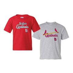 St. Louis Cardinals Soft as a Grape Youth 2-Pack Logo T-Shirt Set - MLB