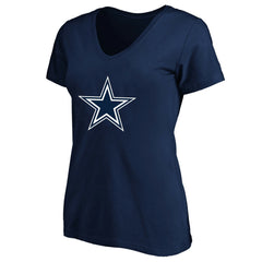 George Pickens Dallas Cowboys Women's Plus Size Name & Number V-Neck T-Shirt Navy | Fanatics