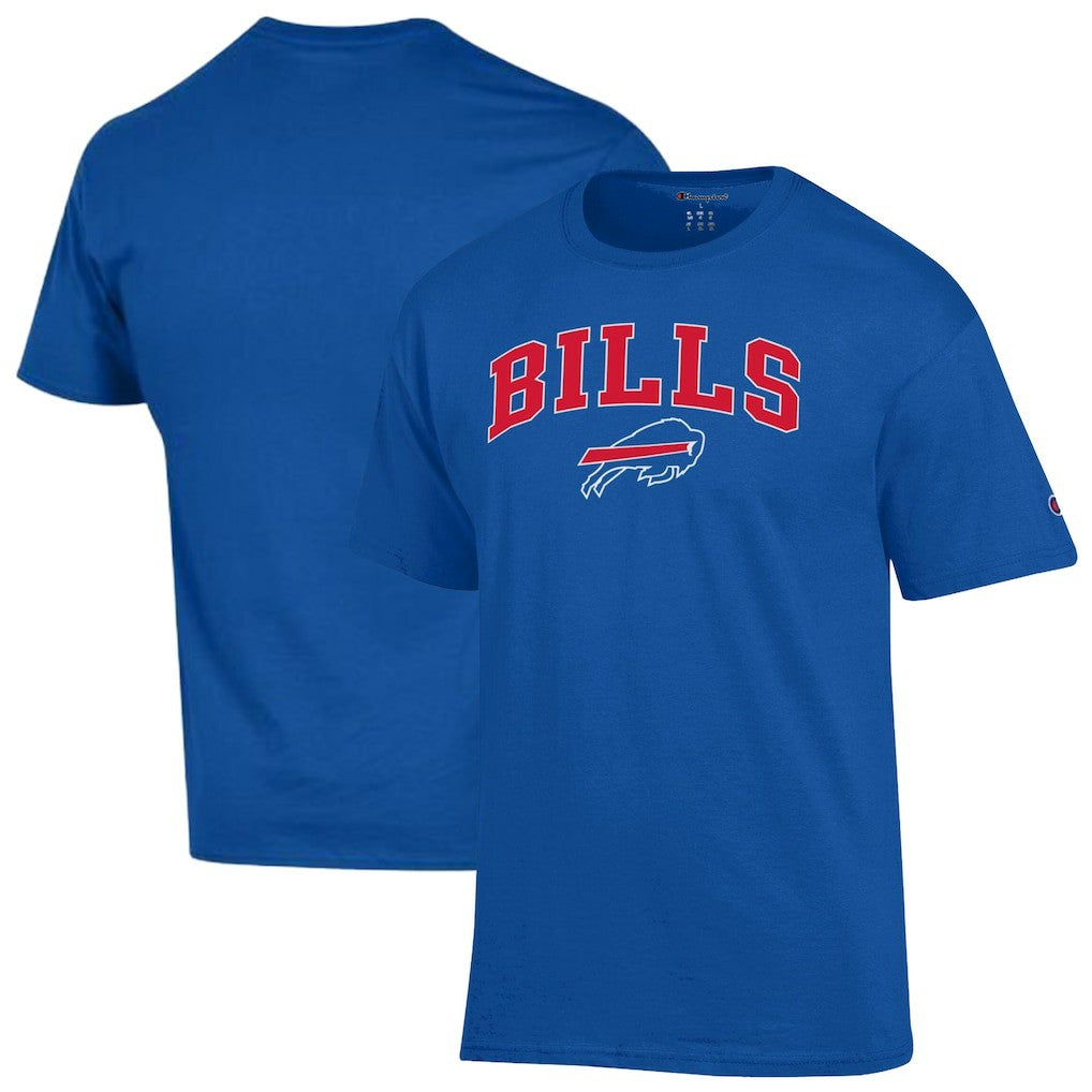 Buffalo Bills Champion Arch Over Logo T-Shirt Royal | NFL