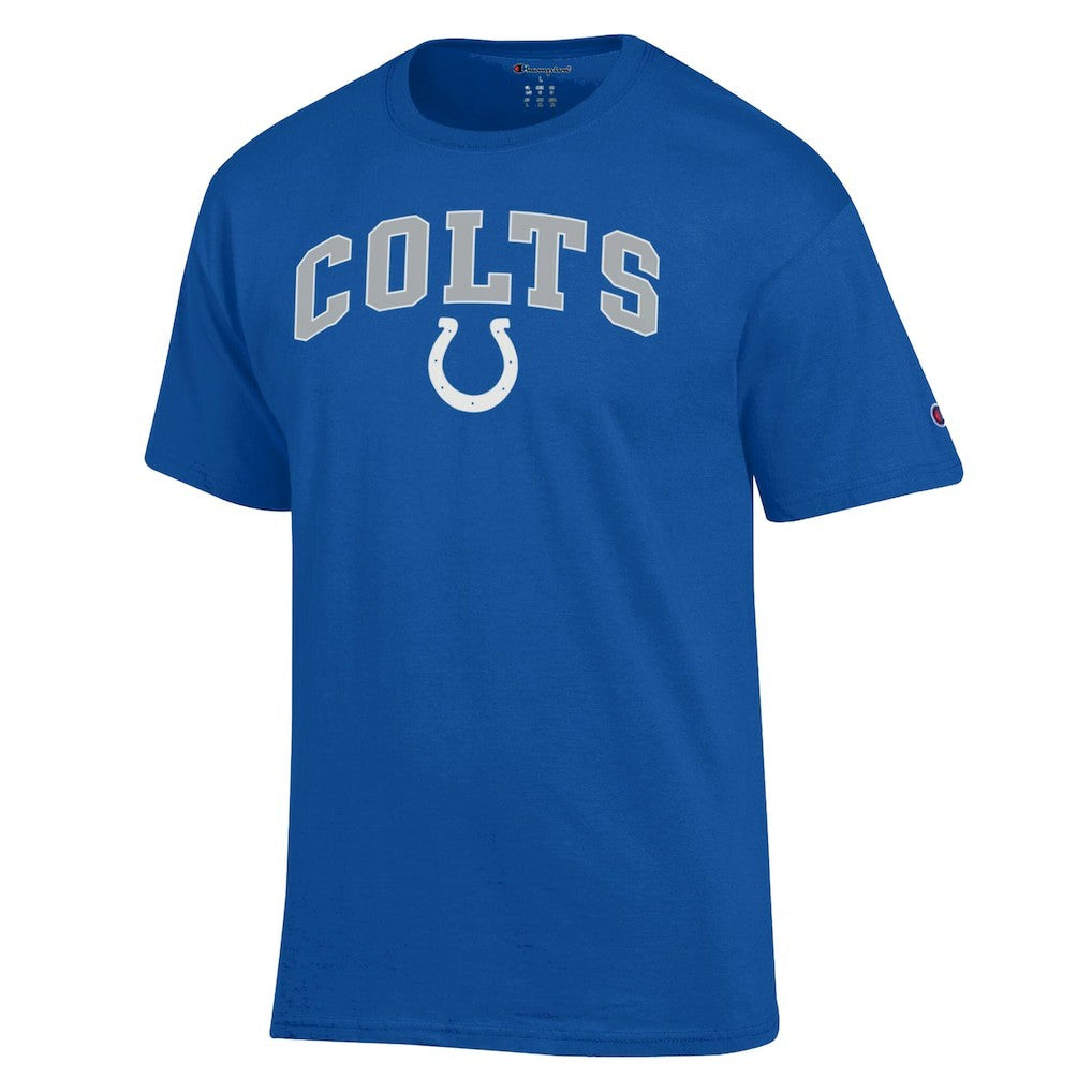 Indianapolis Colts Champion Arch Over Logo T-Shirt Royal | NFL