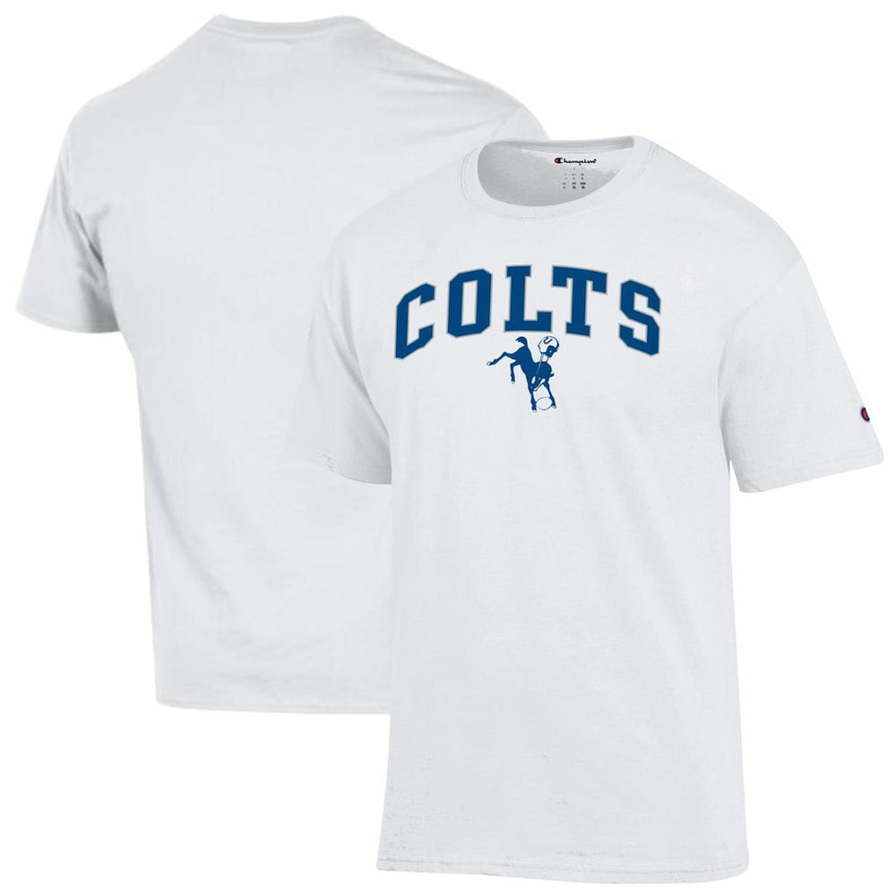 Indianapolis Colts Champion Arch Over Logo T-Shirt White | NFL