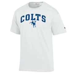 Indianapolis Colts Champion Arch Over Logo T-Shirt White | NFL