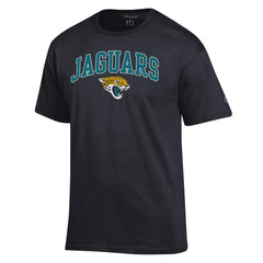 Jacksonville Jaguars Champion Arch Over Logo T-Shirt Black | NFL