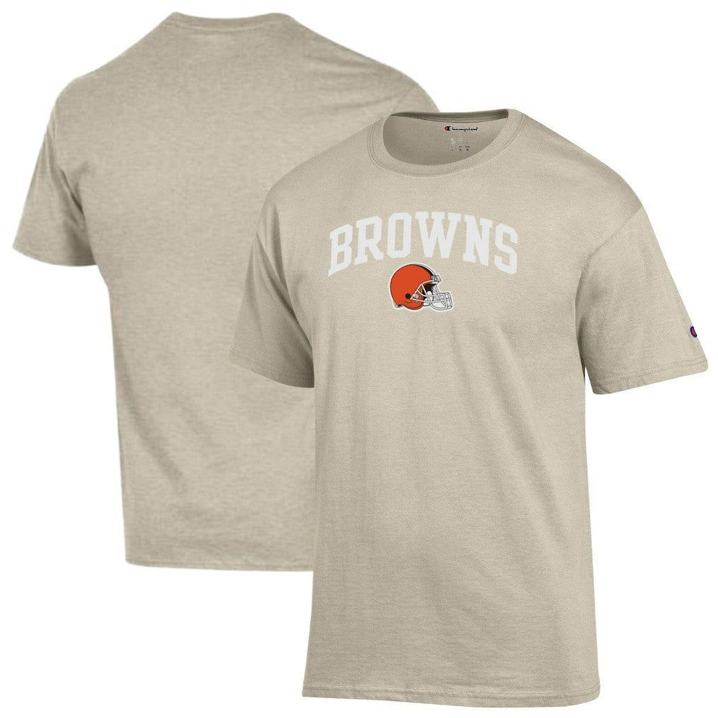 Cleveland Browns Champion Jersey T-Shirt Oatmeal | NFL