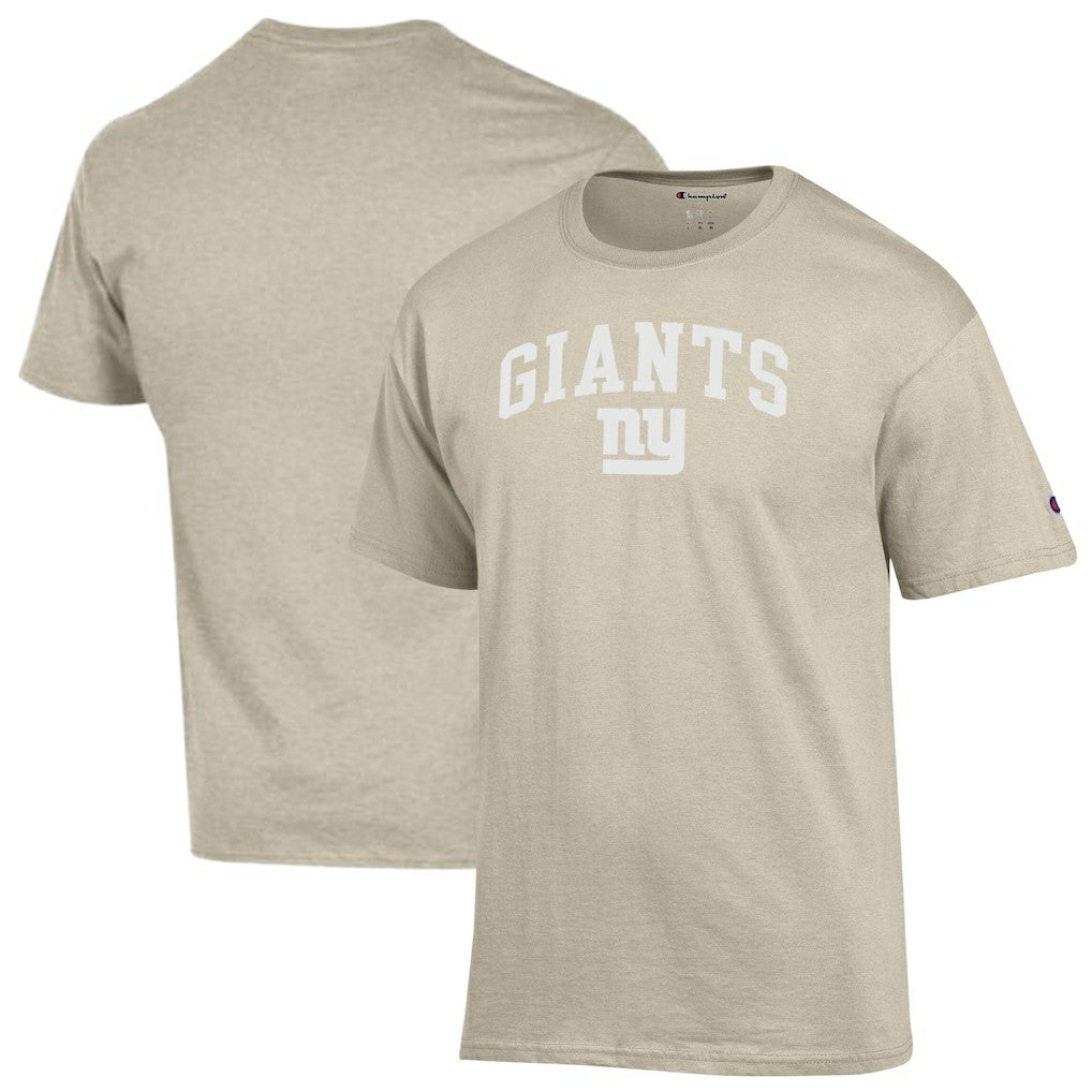 New York Giants Champion Jersey T-Shirt Oatmeal | NFL