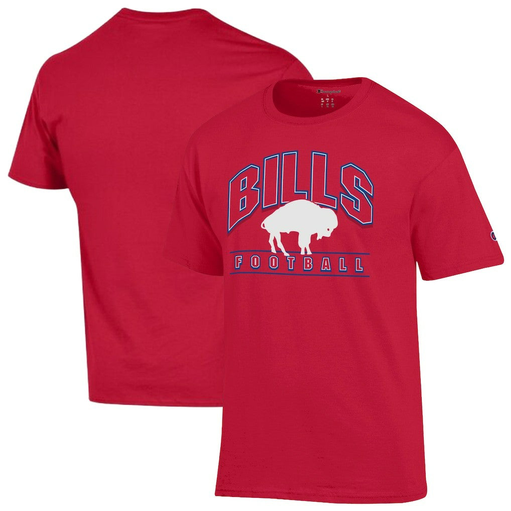 Buffalo Bills Champion Jersey T-Shirt Red | NFL