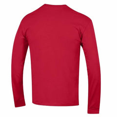 New England Patriots Champion Arch Over Logo Long Sleeve T-Shirt Red | NFL