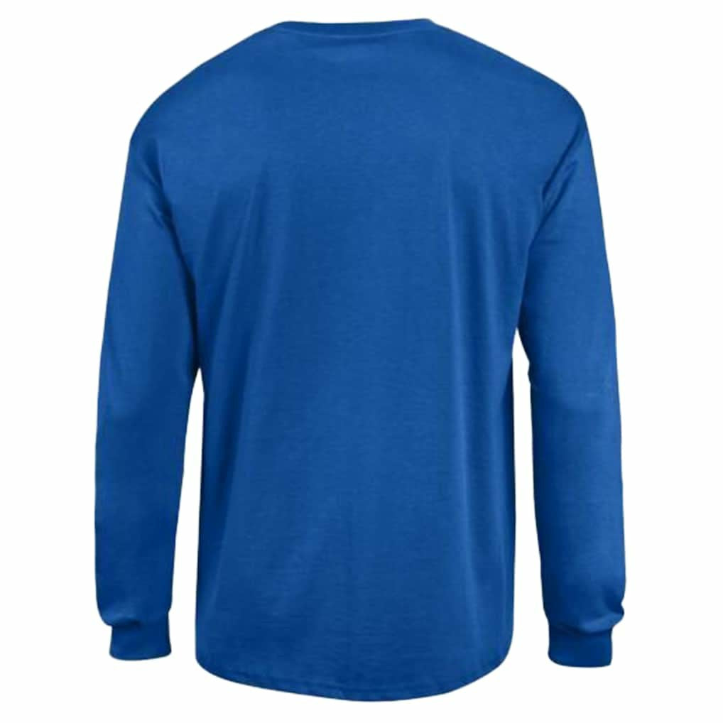 New York Giants Champion Arch Over Logo Long Sleeve T-Shirt Royal | NFL