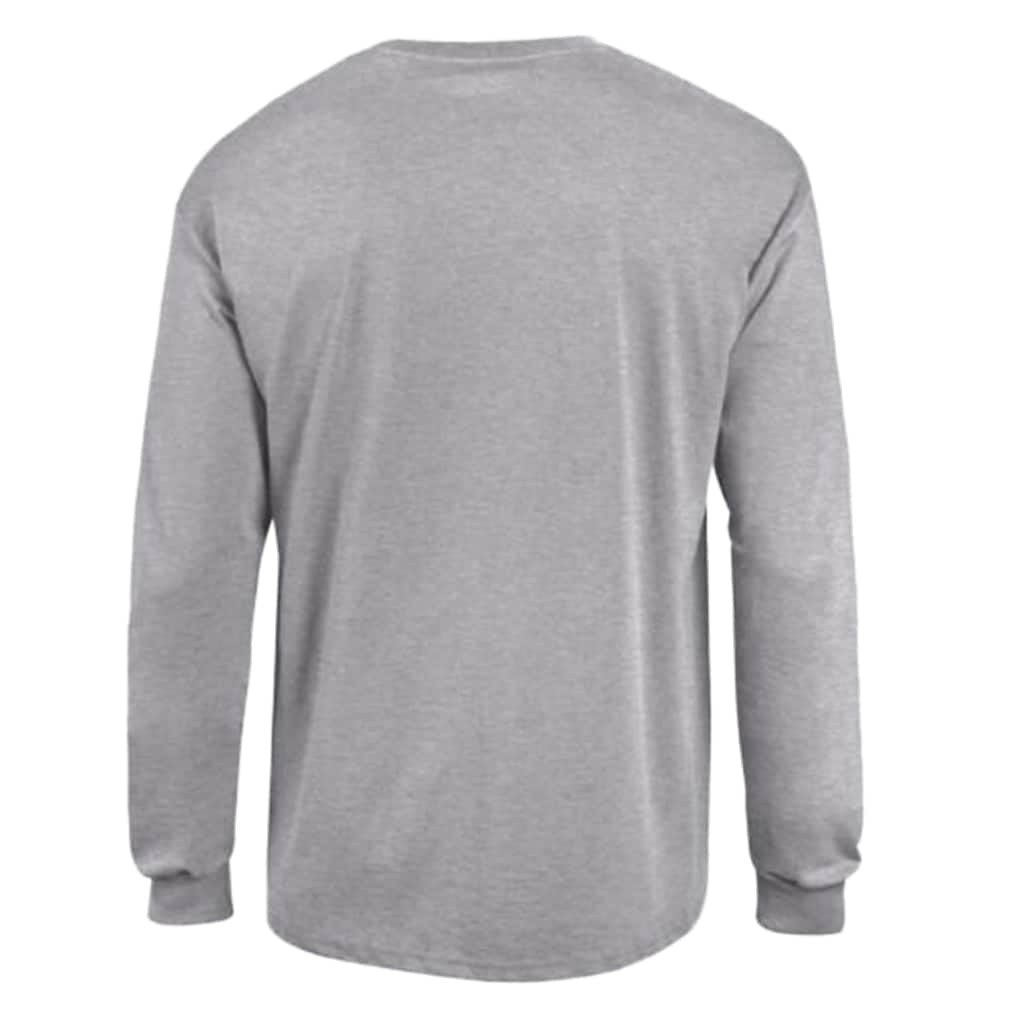 Las Vegas Raiders Champion Arch Over Logo Long Sleeve T-Shirt Gray | NFL