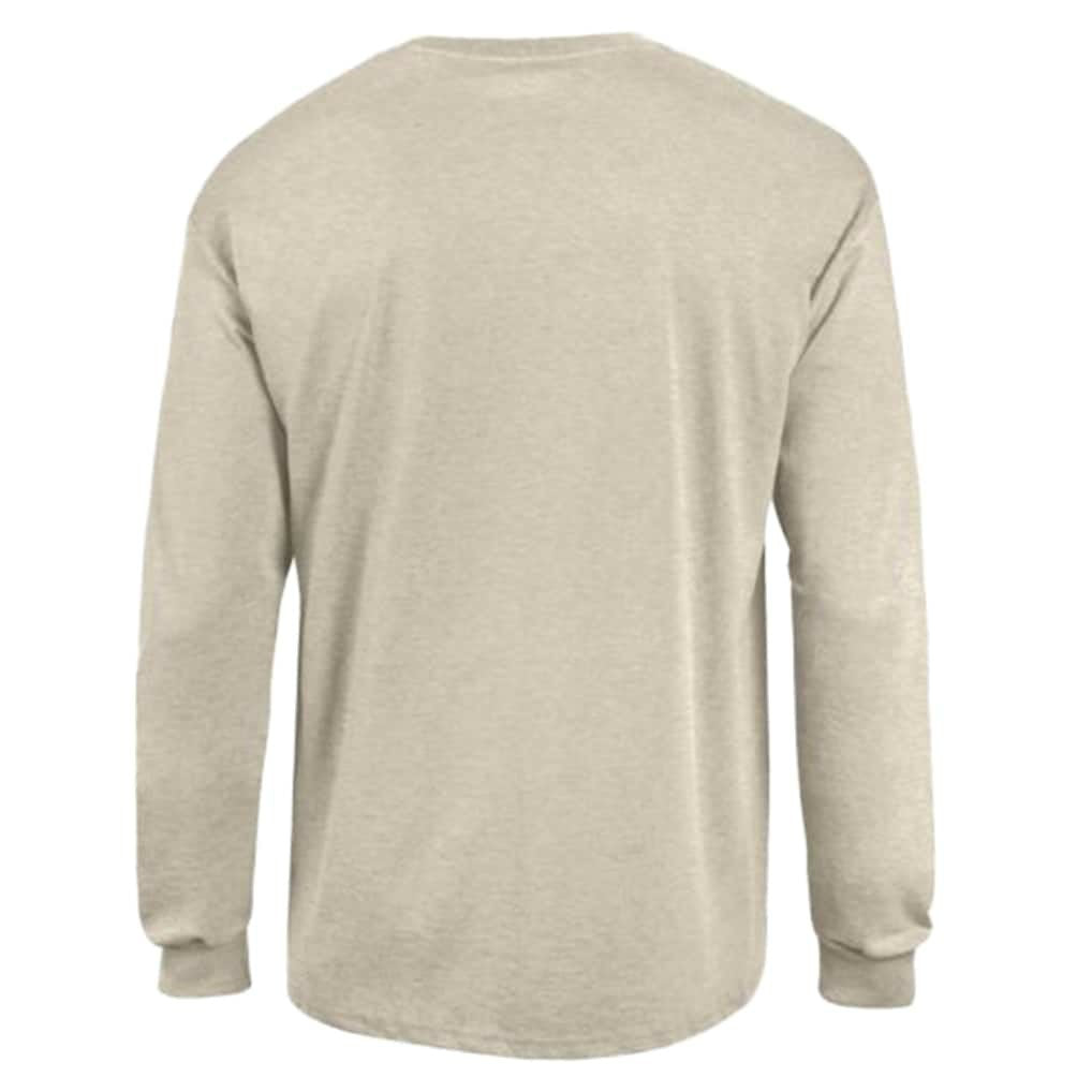 Atlanta Falcons Champion White Ink Jersey Long Sleeve T-Shirt Oatmeal | NFL