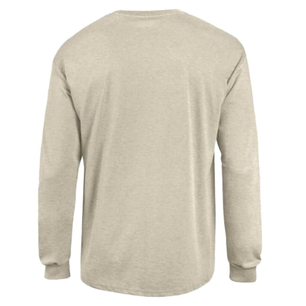 Atlanta Falcons Champion White Ink Jersey Long Sleeve T-Shirt Oatmeal | NFL