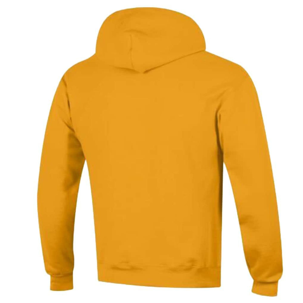 Kansas City Chiefs Champion Powerblend Arch over Logo Hoodie Gold | NFL