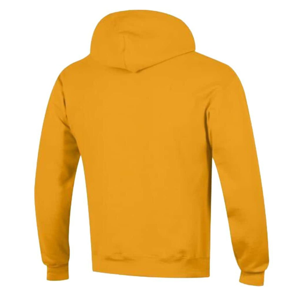 Los Angeles Chargers Champion Powerblend Arch over Logo Hoodie Gold | NFL