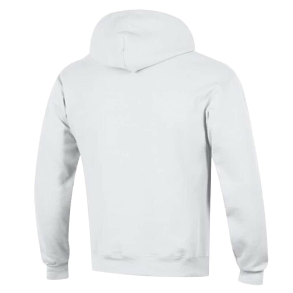 New York Giants Champion Powerblend Arch over Logo Hoodie White | NFL