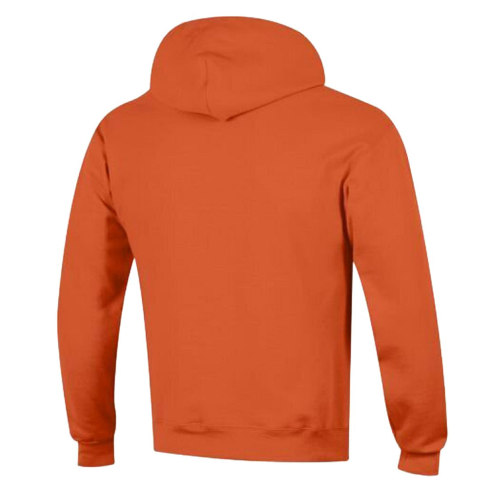 Denver Broncos Champion Powerblend Arch over Logo Hoodie Orange | NFL