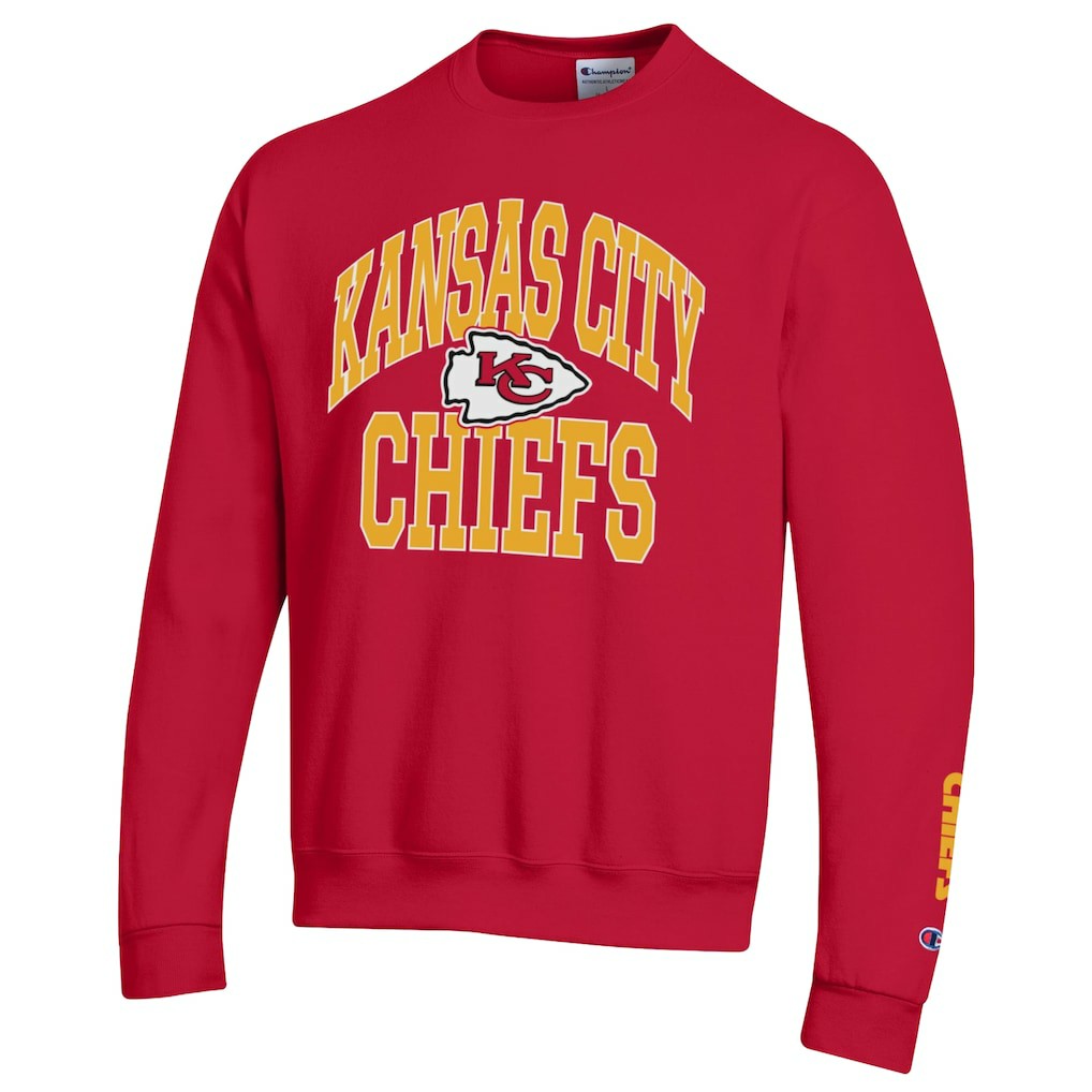 Kansas City Chiefs Champion Powerblend Fleece Sweatshirt Red | NFL