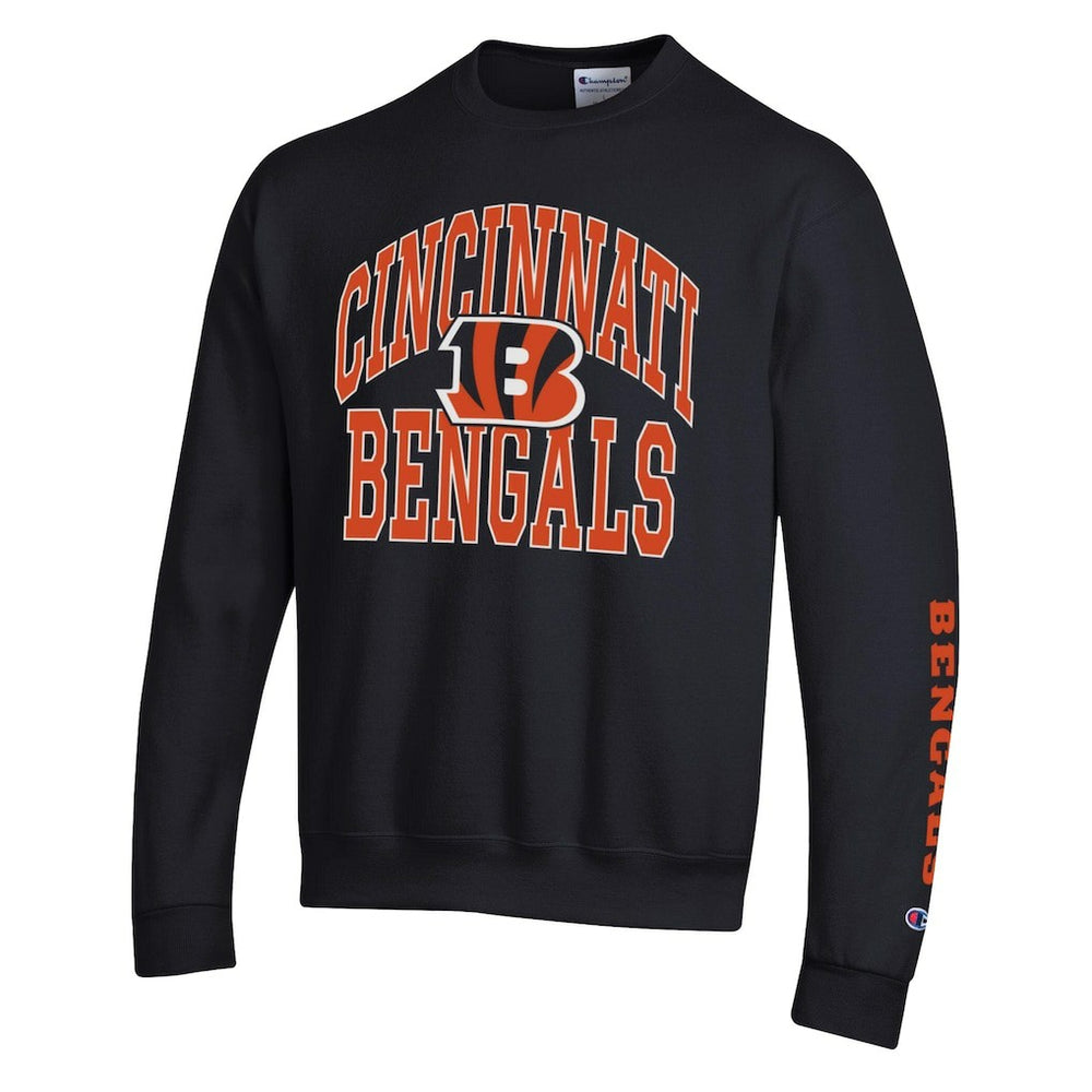 Cincinnati Bengals Champion Powerblend Fleece Sweatshirt Black | NFL