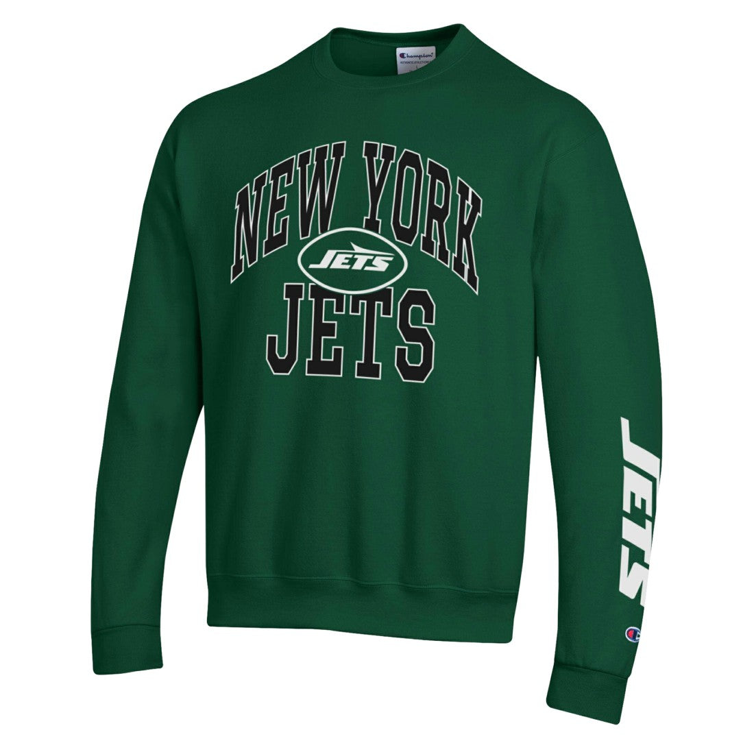 New York Jets Champion Powerblend Fleece Sweatshirt Green | NFL